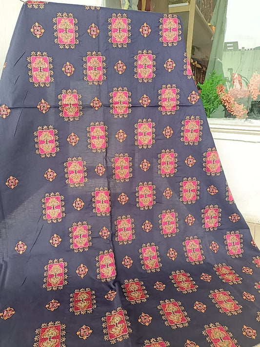 Embroidered Lawn 2PC  By Sunny Embroidery
