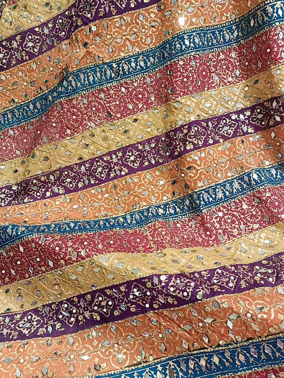 Aaina Embroidered Dupatta - SUNNY Embroidery Creations