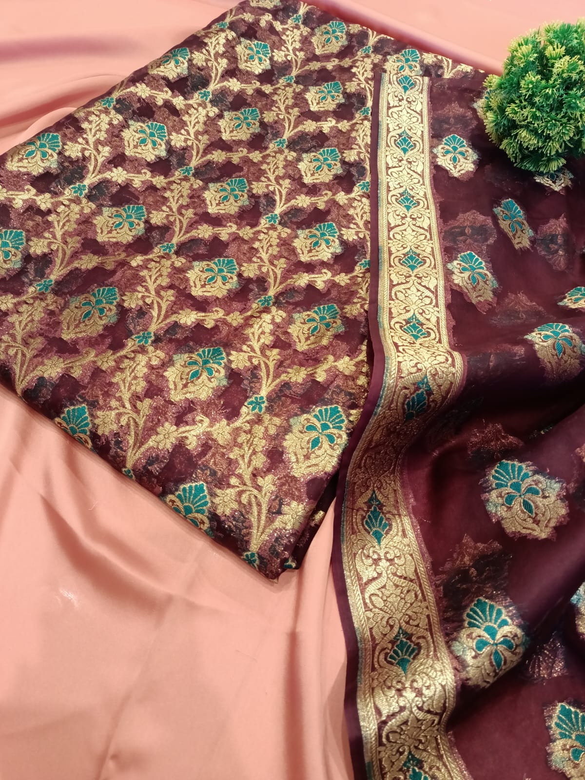Banarsi Beauty Dress - SUNNY Embroidery Creations