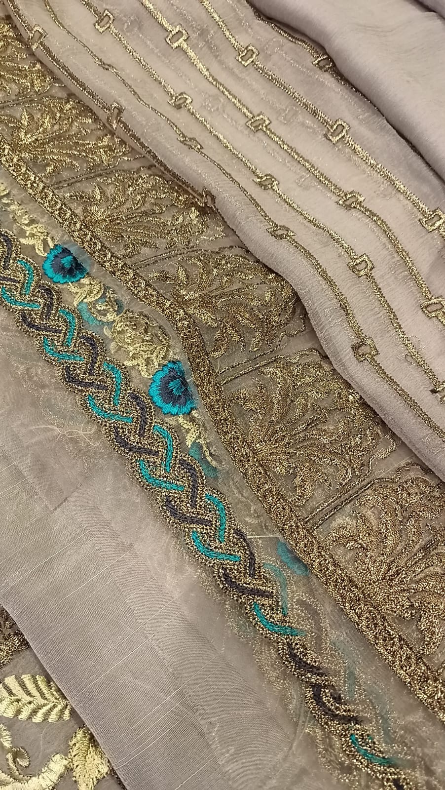 Luxury Party Wear Dress - SUNNY Embroidery Creations