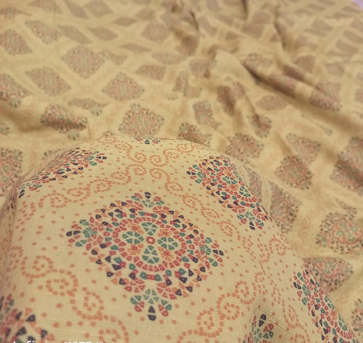 Printed Khaddar Casual Dress - SUNNY Embroidery Creations