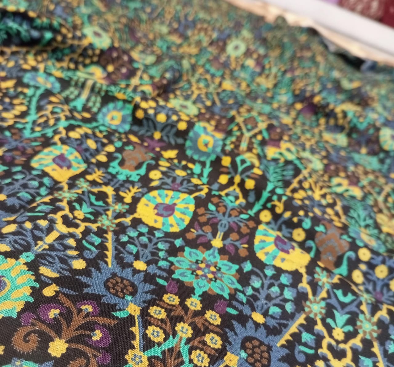 Printed Khaddar Casual Dress - SUNNY Embroidery Creations