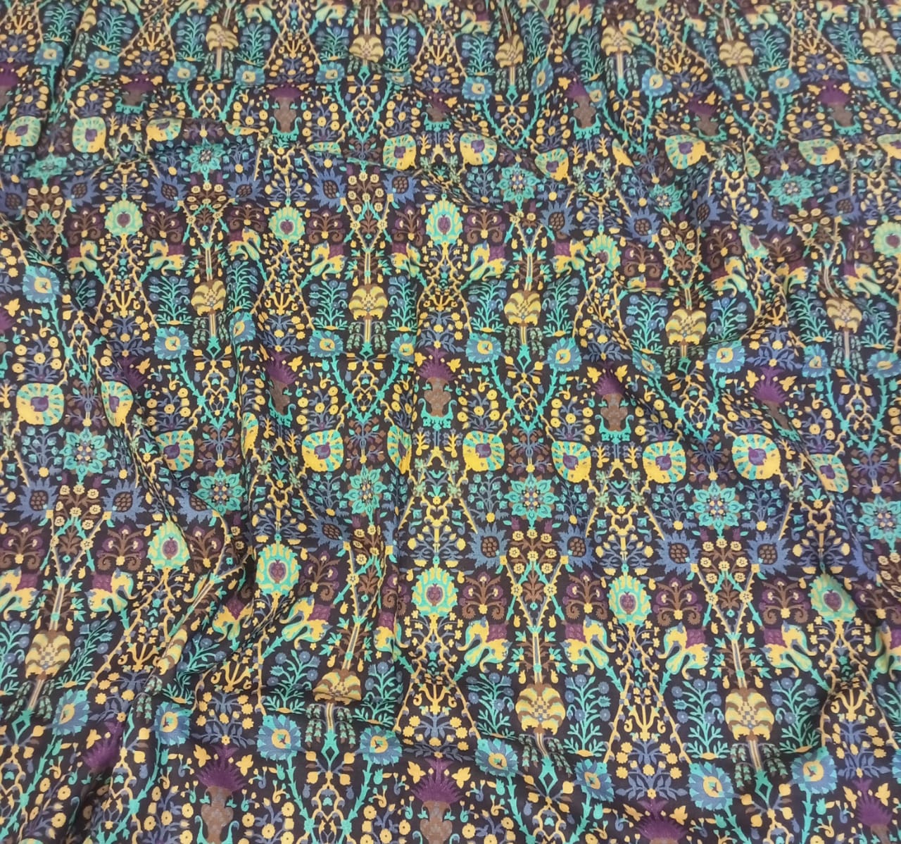Printed Khaddar Casual Dress - SUNNY Embroidery Creations