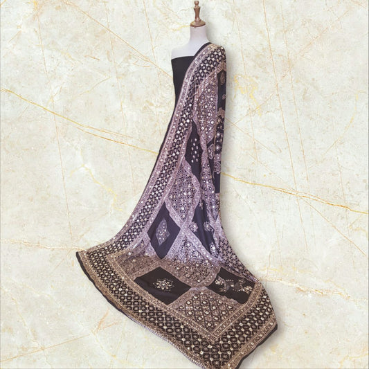 Ajrak Adorned