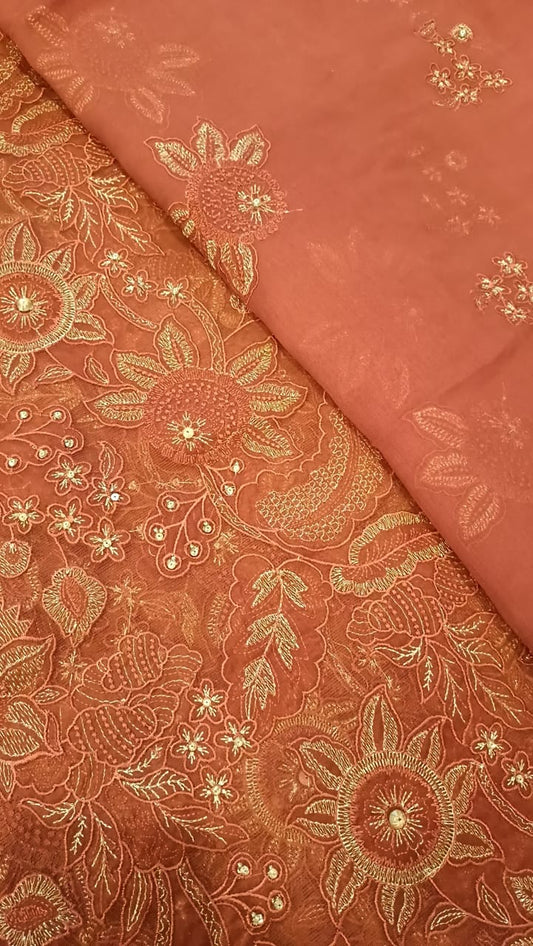 Desert Sunset Party Wear - SUNNY Embroidery Creations