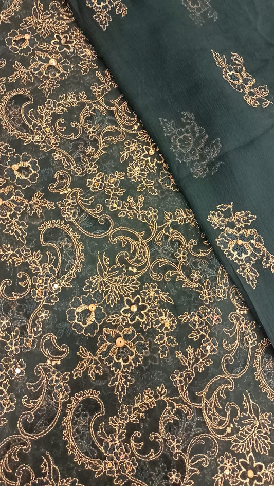 Cut Work Couture Party Wear - SUNNY Embroidery Creations