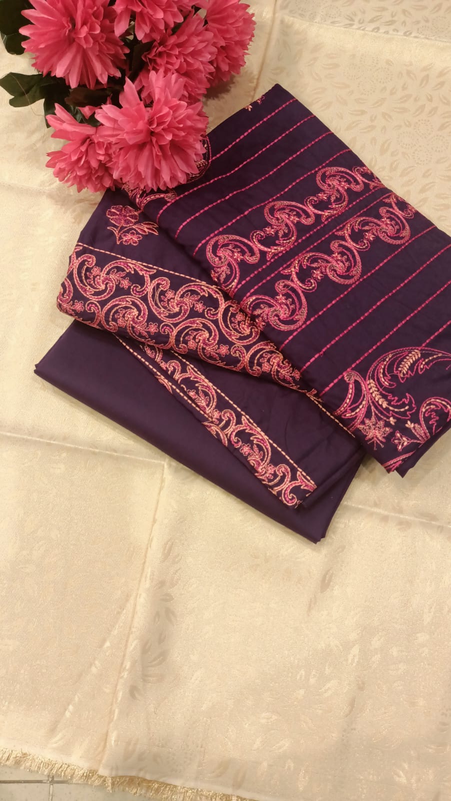 Embroidered Lawn 2PC By Sunny Embroidery