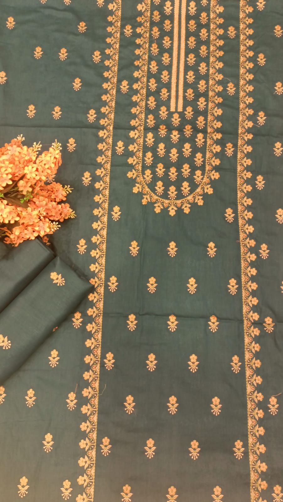 Embroidered Lawn 2PC By Sunny Embroidery