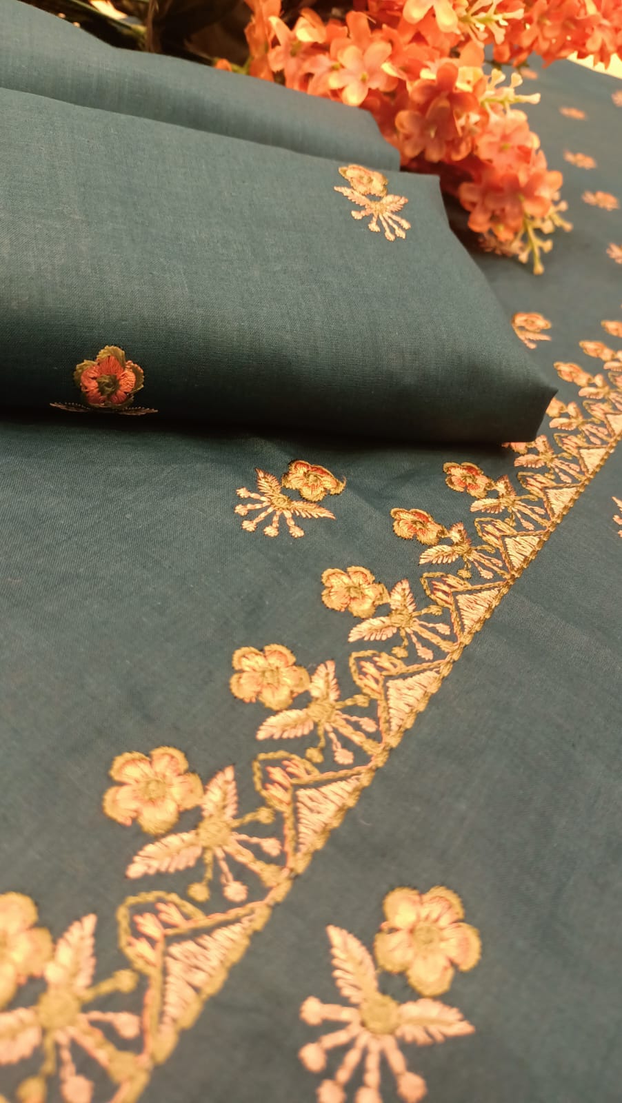 Embroidered Lawn 2PC By Sunny Embroidery