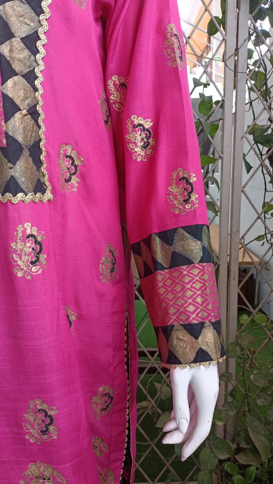 Unique Block Printed  Dress,Made With Love
